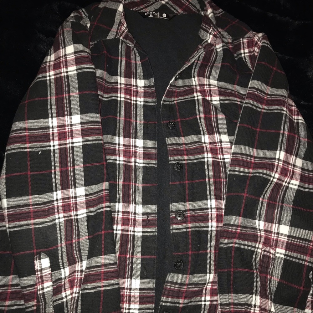 Plaid button up